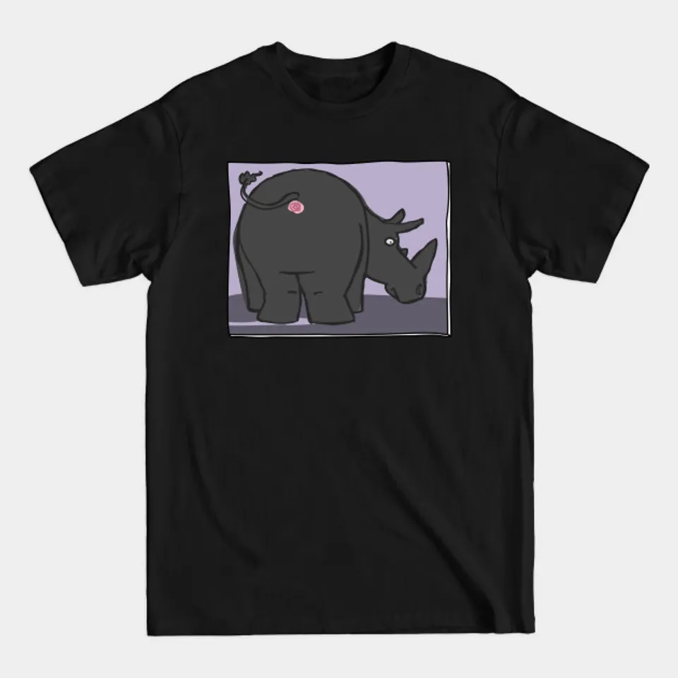 Butts Butts Butts - Rhino - Bobs Burgers - T-Shirt